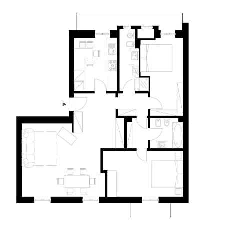 Two-bedroom Near Corso Indipendenza *
